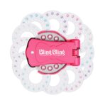 Aparat aplicare strasuri Embo, Plastic, 11.5x9.5x8 cm, Multicolor