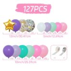 Baloane pentru Arcada HAPPY BIRTHDAY, Embo, baloane decorative din Latex, Set Mix 127 Baloane Colorate, Multicolor - imagine 4