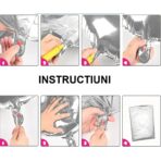 Balon din Folie Embo, Cifra 8, 81 cm, Pentru Aer sau Heliu, Bulk, Argintiu - imagine 7