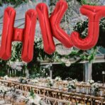 Balon Folie Metalizata Litera K, Embo, 40 cm, Umflati cu Heliu sau Aer, Ambalaj Individual, Pai inclus, Rosu - imagine 4