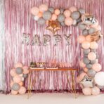 Balon Folie Metalizata Litera A, Embo, 80 cm, Umflati cu Heliu sau Aer, Ambalaj Individual, Pai inclus, Argintiu - imagine 4