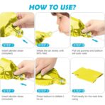 Balon din Folie Metalizata Embo, Figurina Cifra, Tema Aniversare 100 cm, Ambalaj Individual, Pai inclus, Umflare cu Aer sau Heliu, Auriu, Cifra 1 - imagine 12