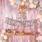 Balon din Folie Metalizata Embo, Figurina Cifra, Tema Aniversare 40 cm, Ambalaj Individual, Pai inclus, Umflare cu Aer sau Heliu, Argintiu, Cifra 8 - imagine 4