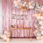 Balon Folie Metalizata Litera Z, Embo, 40 cm, Umflati cu Heliu sau Aer, Ambalaj Individual, Pai inclus, Argintiu - imagine 4