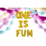 Balon Folie Metalizata Litera O, Embo, 40 cm, Umflati cu Heliu sau Aer, Ambalaj Individual, Pai inclus, Auriu - imagine 8