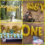 Balon Folie Metalizata Litera A, Embo, 80 cm, Umflati cu Heliu sau Aer, Ambalaj Individual, Pai inclus, Auriu - imagine 14