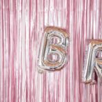 Balon Folie Metalizata Litera B, Embo, 40 cm, Umflati cu Heliu sau Aer, Ambalaj Individual, Pai inclus, Argintiu - imagine 11
