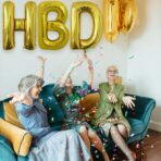 Balon Folie Metalizata Litera B, Embo, 80 cm, Umflati cu Heliu sau Aer, Ambalaj Individual, Pai inclus, Auriu - imagine 14