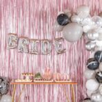 Balon Folie Metalizata Litera D, Embo, 40 cm, Umflati cu Heliu sau Aer, Ambalaj Individual, Pai inclus, Argintiu - imagine 4