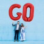 Balon Folie Metalizata Litera G, Embo, 40 cm, Umflati cu Heliu sau Aer, Ambalaj Individual, Pai inclus, Rosu - imagine 5