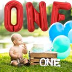 Balon Folie Metalizata Litera O, Embo, 40 cm, Umflati cu Heliu sau Aer, Ambalaj Individual, Pai inclus, Rosu - imagine 4