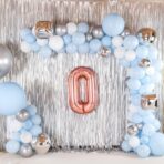 Balon Folie Metalizata Litera O, Embo, 40 cm, Umflati cu Heliu sau Aer, Ambalaj Individual, Pai inclus, Rose Gold - imagine 4