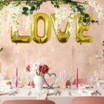 Balon Folie Metalizata Litera O, Embo, 80 cm, Umflati cu Heliu sau Aer, Ambalaj Individual, Pai inclus, Auriu - imagine 2