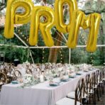 Balon Folie Metalizata Litera P, Embo, 80 cm, Umflati cu Heliu sau Aer, Ambalaj Individual, Pai inclus, Auriu - imagine 3