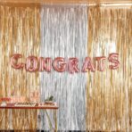 Balon Folie Metalizata Litera S, Embo, 40 cm, Umflati cu Heliu sau Aer, Ambalaj Individual, Pai inclus, Rose Gold - imagine 3