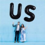 Balon Folie Metalizata Litera S, Embo, 40 cm, Umflati cu Heliu sau Aer, Ambalaj Individual, Pai inclus, Negru - imagine 4