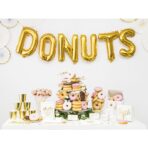 Balon Folie Metalizata Litera U, Embo, 40 cm, Umflati cu Heliu sau Aer, Ambalaj Individual, Pai inclus, Auriu - imagine 5