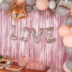 Balon Folie Metalizata Litera V, Embo, 80 cm, Umflati cu Heliu sau Aer, Ambalaj Individual, Pai inclus, Argintiu - imagine 4