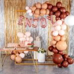 Balon Folie Metalizata Litera Y, Embo, 40 cm, Umflati cu Heliu sau Aer, Ambalaj Individual, Pai inclus, Rose Gold - imagine 5