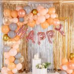 Balon Folie Metalizata Litera Y, Embo, 40 cm, Umflati cu Heliu sau Aer, Ambalaj Individual, Pai inclus, Rose Gold - imagine 6