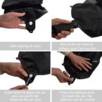 Balon Folie Metalizata Litera Z, Embo, 40 cm, Umflati cu Heliu sau Aer, Ambalaj Individual, Pai inclus, Negru - imagine 9