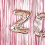 Balon Folie Metalizata Litera Z, Embo, 80 cm, Umflati cu Heliu sau Aer, Ambalaj Individual, Pai inclus, Argintiu - imagine 2