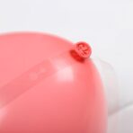 Banda Transparenta pentru Prinderea Baloanelor, Embo, din PVC, 5 m, Gauri Duble, Transparent - imagine 5