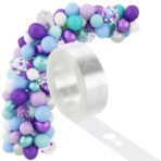 Banda Transparenta pentru Prinderea Baloanelor, Embo, din PVC, 5 m, Gauri Duble, Transparent - imagine 7