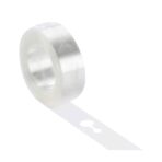 Banda Transparenta pentru Prinderea Baloanelor, Embo, din PVC, 5 m, Gauri Duble, Transparent