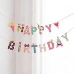 Banner Happy Birthday 100x200 cm, Embo, Rola de Ata Inclusa, Tematica Candy, Multicolor - imagine 6