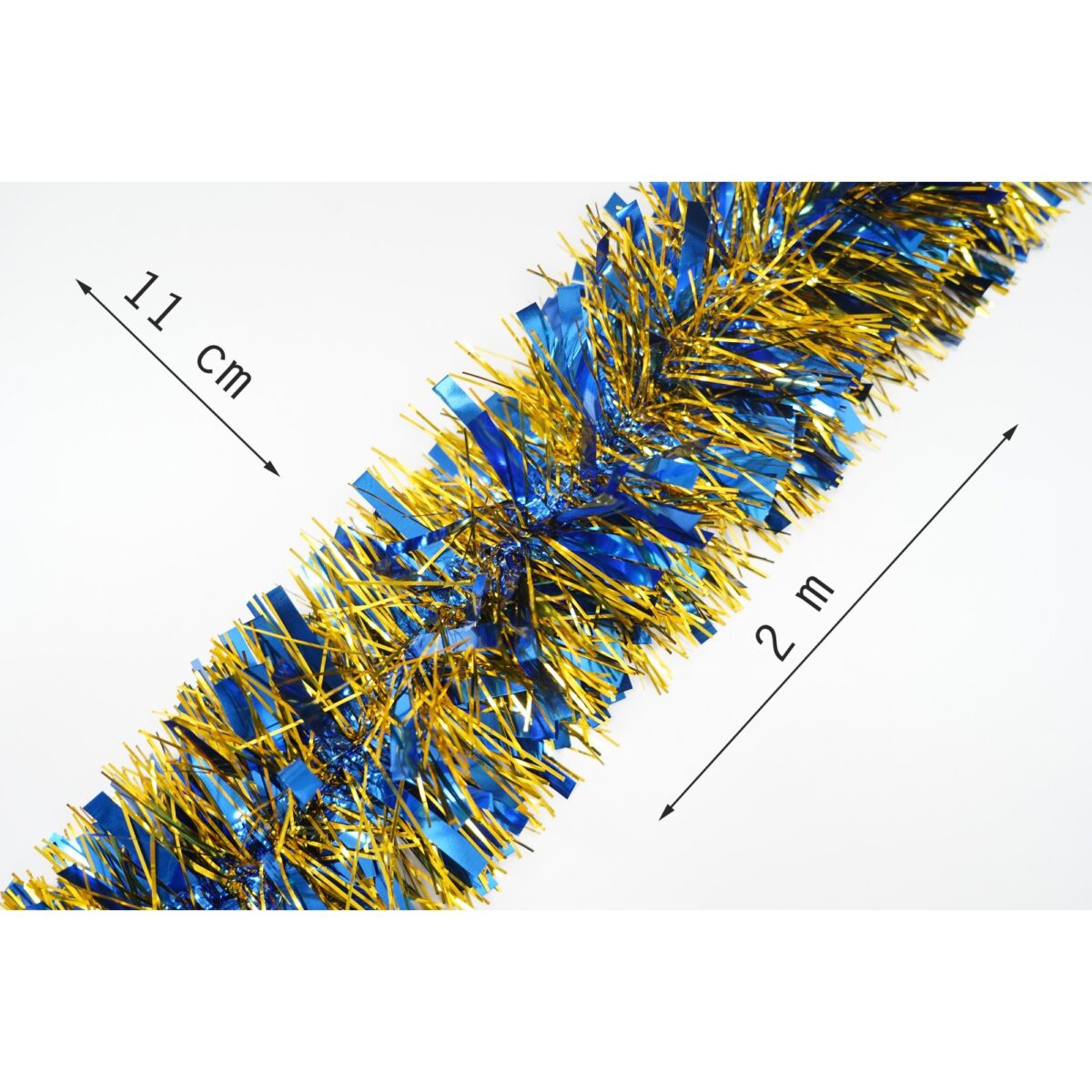 Beteala Craciun, Embo, albastru, marimea: 2 m x 11 cm material:folie PVC, interior/exterior - imagine 6