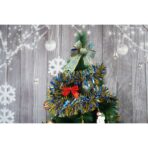 Beteala Craciun, Embo, albastru, marimea: 2 m x 11 cm material:folie PVC, interior/exterior - imagine 8