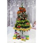 Beteala Craciun, Embo, albastru, marimea: 2 m x 11 cm material:folie PVC, interior/exterior - imagine 11