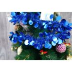 Beteala Craciun, Embo, albastru, marimea: 2 m x 11 cm material:folie PVC, interior/exterior - imagine 7