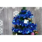 Beteala Craciun, Embo, albastru, marimea: 2 m x 11 cm material:folie PVC, interior/exterior - imagine 9