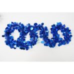 Beteala Craciun, Embo, albastru, marimea: 2 m x 11 cm material:folie PVC, interior/exterior - imagine 10