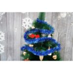 Beteala Craciun, Embo, albastru, marimea: 2 m x 5 cm material:folie PVC, interior/exterior - imagine 5