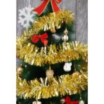 Beteala Craciun, Embo, argintiu, marimea: 2 m x 11 cm material:folie PVC, interior/exterior - imagine 2