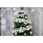 Beteala Craciun, Embo, argintiu, marimea: 2 m x 11 cm material:folie PVC, interior/exterior - imagine 2