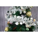 Beteala Craciun, Embo, argintiu, marimea: 2 m x 11 cm material:folie PVC, interior/exterior - imagine 8