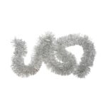 Beteala Craciun, Embo, argintiu, marimea: 2 m x 11 cm material:folie PVC, interior/exterior