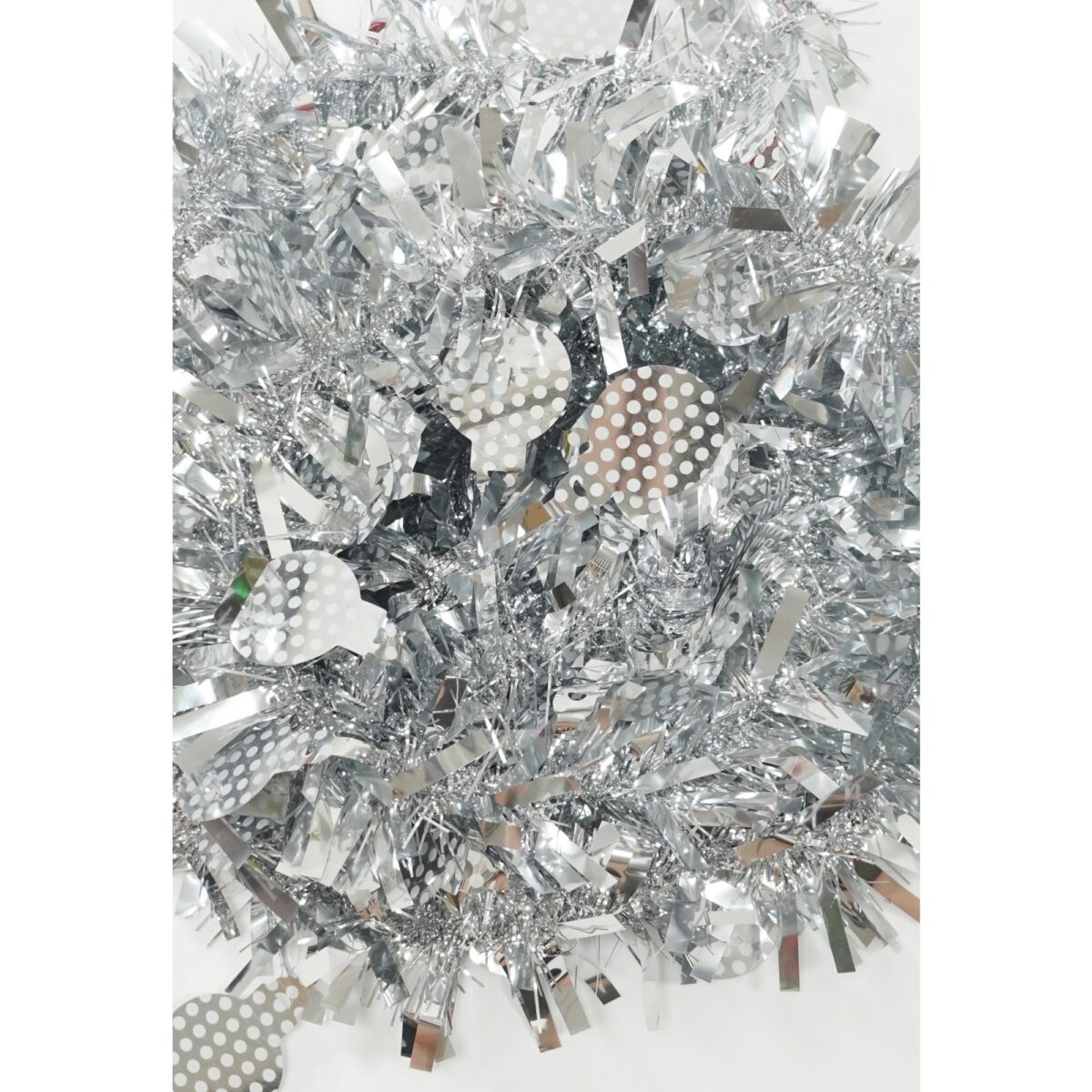 Beteala Craciun, Embo, argintiu, marimea:  2 m x 11 cm x 9 cm material:folie PVC, interior/exterior - imagine 8