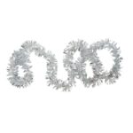 Beteala Craciun, Embo, argintiu, marimea:  2 m x 6.5 cm material:folie PVC, interior/exterior