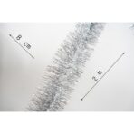 Beteala Craciun, Embo, argintiu, marimea: 2 m x 8 cm material:folie PVC, interior/exterior - imagine 6