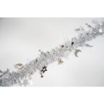 Beteala Craciun, Embo, argintiu, marimea: 2 m x 9 cm x 5 cm material:folie PVC, interior/exterior - imagine 2