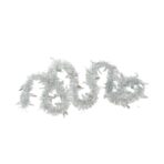 Beteala Craciun, Embo, argintiu, marimea: 2 m x 9 cm x 5 cm material:folie PVC, interior/exterior