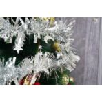 Beteala Craciun, Embo, argintiu, marimea: 2 m x 9 cm x 9 cm material:folie PVC, interior/exterior - imagine 7