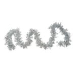 Beteala Craciun, Embo, argintiu, marimea: 2 m x 9 cm x 9 cm material:folie PVC, interior/exterior