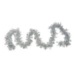 Beteala Craciun, Embo, argintiu, marimea: 2 m x 9 cm x 9 cm material:folie PVC, interior/exterior