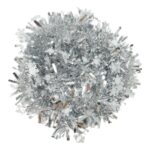 Beteala Craciun, Embo, argintiu, marimea:  2 m x 9 cm x 9 cm material:folie PVC, interior/exterior